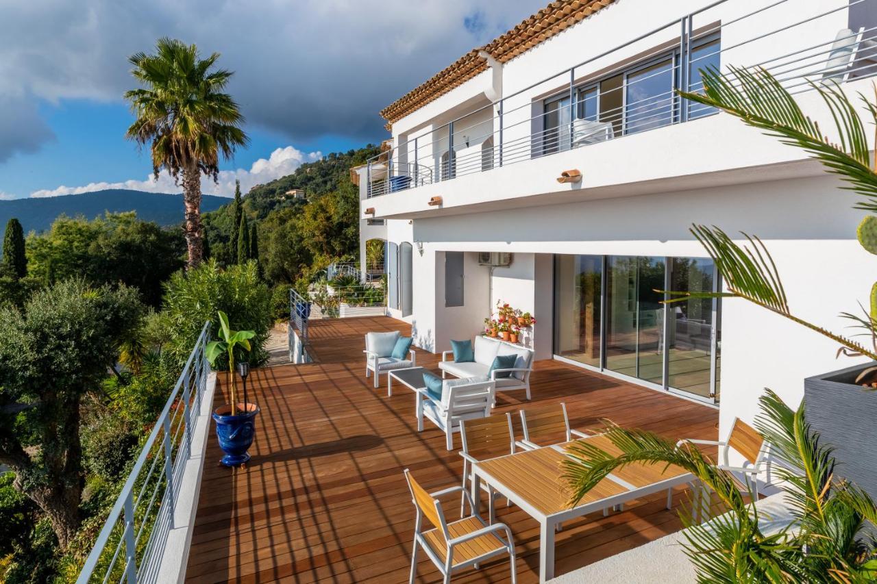 Le Rayol-Canadel-sur-Mer Vistazur Luxueux Appartement Avec Terrasse Et Piscine מראה חיצוני תמונה