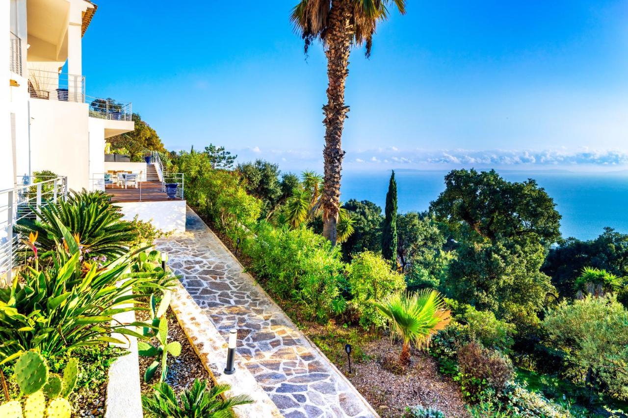 Le Rayol-Canadel-sur-Mer Vistazur Luxueux Appartement Avec Terrasse Et Piscine מראה חיצוני תמונה