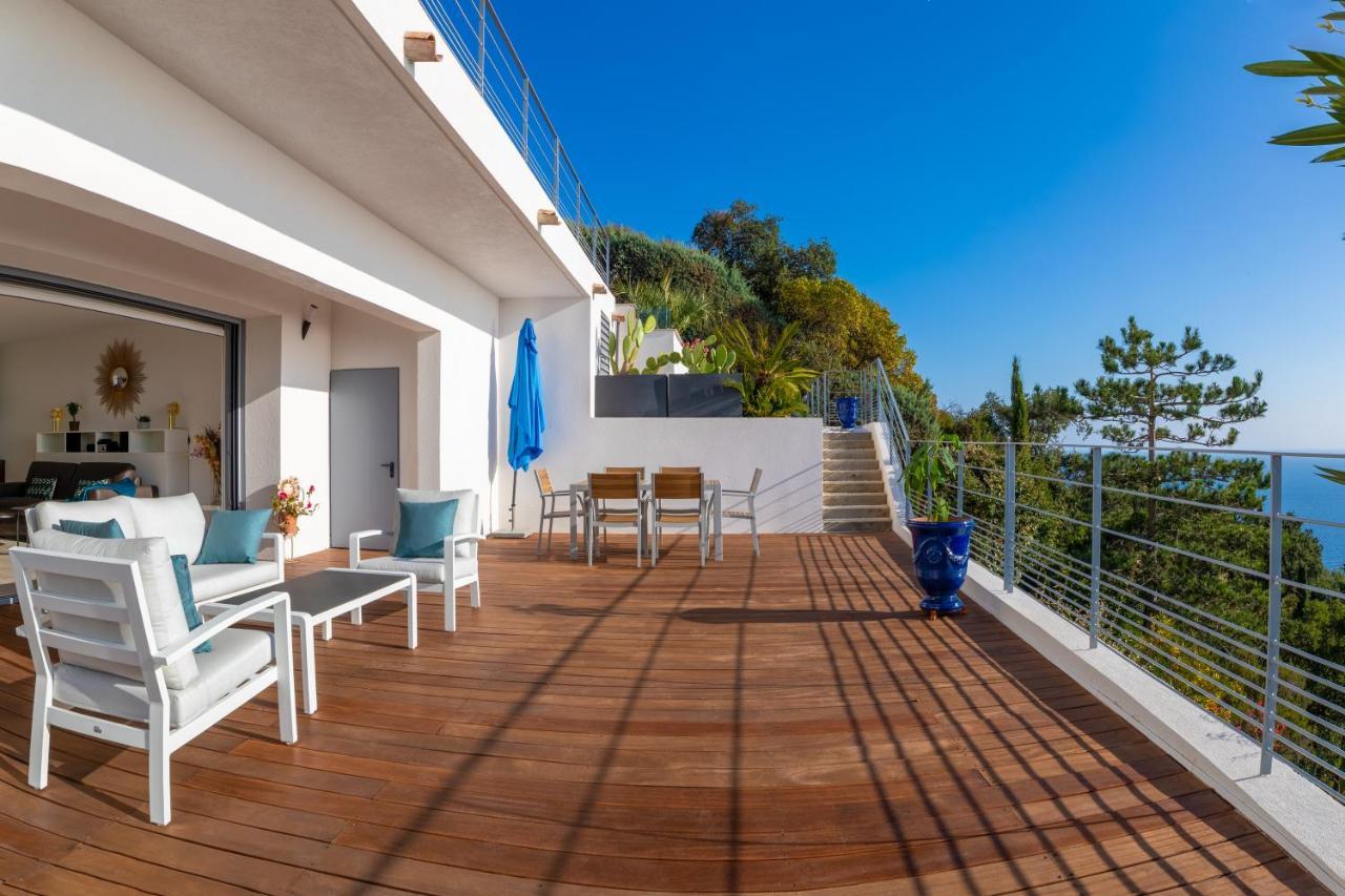 Le Rayol-Canadel-sur-Mer Vistazur Luxueux Appartement Avec Terrasse Et Piscine מראה חיצוני תמונה