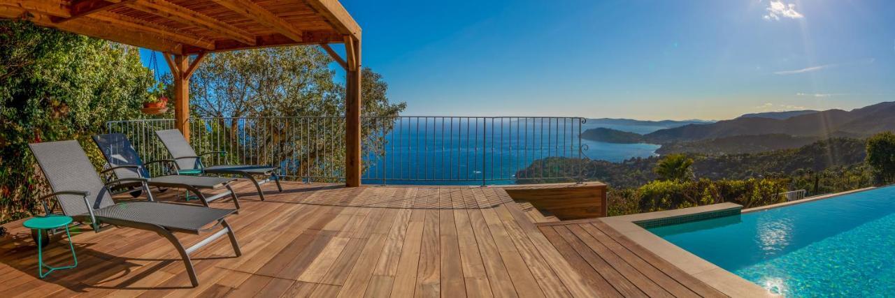 Le Rayol-Canadel-sur-Mer Vistazur Luxueux Appartement Avec Terrasse Et Piscine מראה חיצוני תמונה