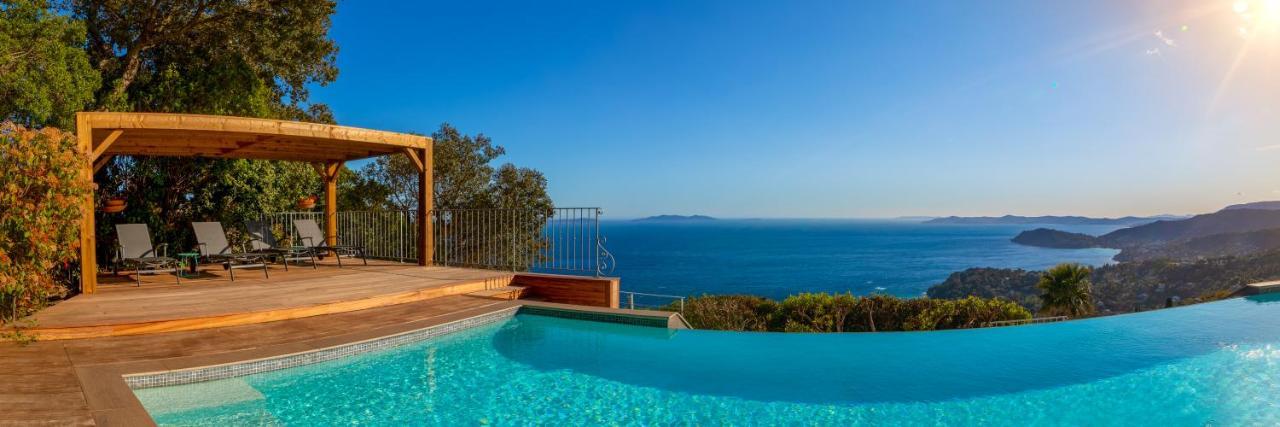 Le Rayol-Canadel-sur-Mer Vistazur Luxueux Appartement Avec Terrasse Et Piscine מראה חיצוני תמונה